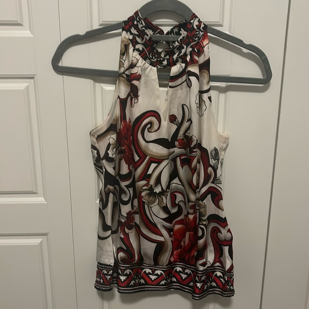 White House Black Market sleeveless blouse